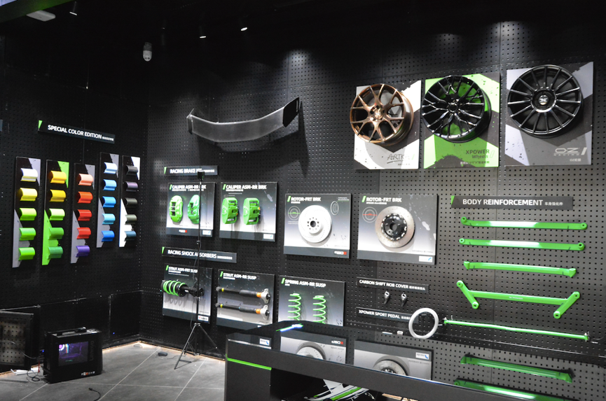 MG XPOWER SHOWROOM IN CHINA